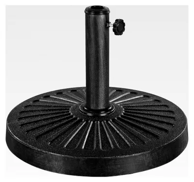 Produktbild von Runder Sonnenschirmständer für Garten und Balkon, geeignet für Schirmstöcke bis 38/48 mm, 14 KG