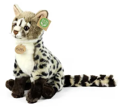 Produktbild von Plüsch-Ginsterkatze 28 cm, umweltfreundlich