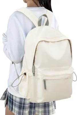 Produktbild von Famanu Schulrucksack für Mädchen und Jungen - Lässiger Rucksack für Schule und Reisen