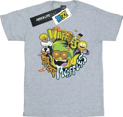 Produktbild von DC Comics - "Teen Titans Go Waffle Mania" T-Shirt für Herren BI52183 (S) (Grau)