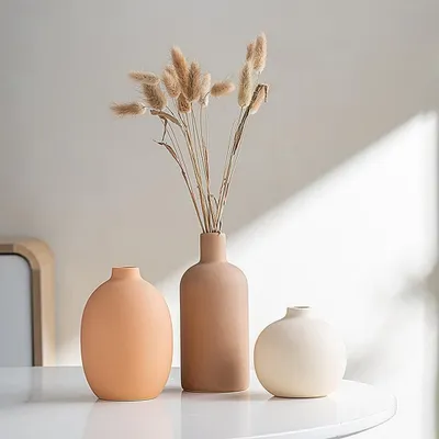 Immagine prodotto di Solidchoice - Set di 3 vasi decorativi dal design elegante