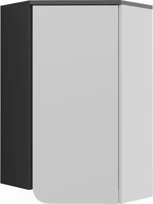 Produktbild von Eckhängeschrank Vicco Karen Anthrazit/Weiß 60 x 75 cm mit Tür, Model 54657
