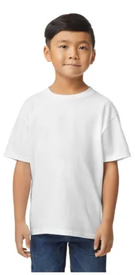 Image de Gildan - T-shirt « Softstyle » pour enfants FK2500 (XL) (blanc)