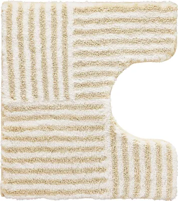 Produktbild von Kleine Wolke WC-Vorleger CHELSEA Sandbeige 55 x 50 cm mit Ausschnitt