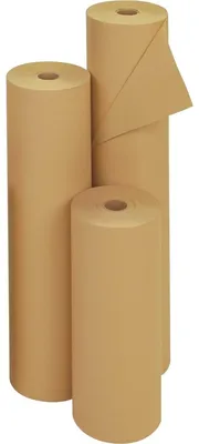 Produktbild von Packpapier 75cmx250m 70g/qm braun