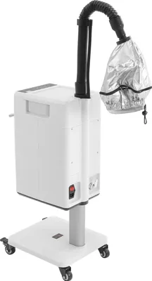 Image de Nano Haardampfer - Appareil à vapeur professionnel pour les cheveux - 500 W - Écran LCD - Température réglable de 0 à 60 °C - 220 V - Blanc