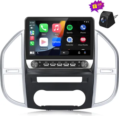 Immagine prodotto di 10.1" Android 15 Car Radio Carplay per Mercedes-Benz Vito 3 W447 2014-2022 GPS Navi WIFI BT DAB+ SWC USB 2+64G Con manopola rotante
