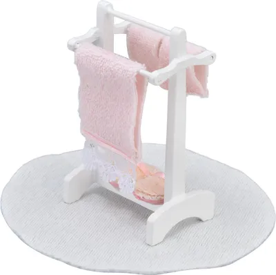 Obrázek produktu pro domeček pro panenky 1:12 ručník podlahový koberec DIY miniaturní nábytek dekorace pro pokoje