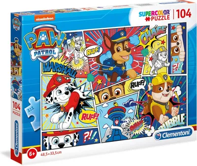 Image de Clementoni Paw Patrol Puzzel 104st