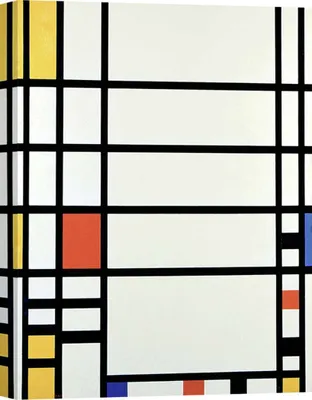 Zdjęcie produktu dla Obraz na płótnie - Piet Mondrian, Trafalgar Square - 60x40 cm