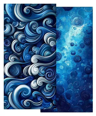 Image de Lot de 2 grandes serviettes de plage en microfibre, dimensions 100 x 220 cm