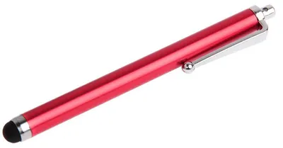 Immagine prodotto di Pennino touch screen universale - Esclusivo stylus per schermo tattile di tablet, smartphone, eReader - penna digitale per schermo, in elegante rosso