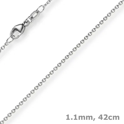 1-1mm-Rund-Ankerkette-aus-750-Weißgold-42cm