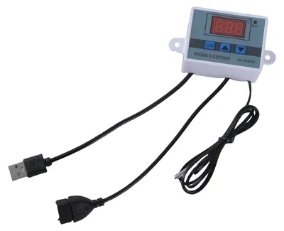 USB-Temperaturregelkabel, digitaler Thermostat, -50~110°C, 5V