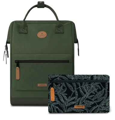 Image de CABAIA sac à dos de loisirs sac à dos pour ordinateur portable Adventurer Essentials Backpack 23L Coromandel vert foncé