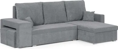 Produktbild von DOTEX2 Ecksofa mit Schlaffunktion - Grau