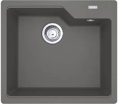 Produktbild von Franke Urban - Fragranit Küchenspüle UBG 610-56, 560x500 mm, grauer Stein 114.0700.070