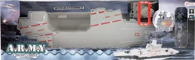 Produktbild von Toi-toys Schiff mit Licht und Sound, grau – 31 cm