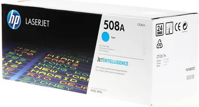 Produktbild von HP Toner CF 361 A cyan No. 508 A