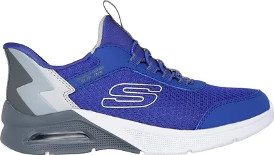 Produktbild von Skechers Microspec Max Brisk-Stripe Slip-On Blau BLGY Größe EU 32