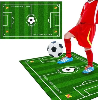 Obrázok produktu pre Trénovacia podložka na futbal – Trénovacia podložka pre futbal – Podložka na dribling – Trénovací materiál – Hračka – Jednorazová podložka