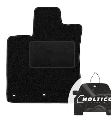 Produktbild von Fahrer Auto Fußmatte Velour passend für: Nissan Qashqai I 2007-2012
