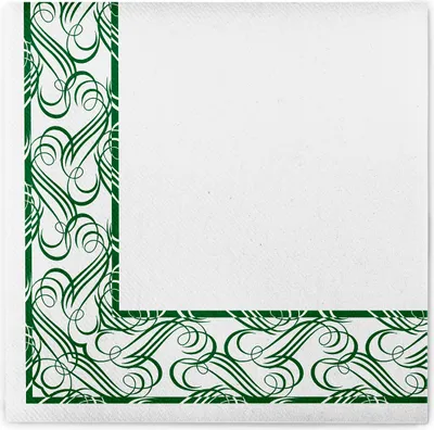 Produktbild von Sovie HORECA Serviette Karima in Grün aus Linclass® Airlaid 40 x 40 cm, 50 Stück