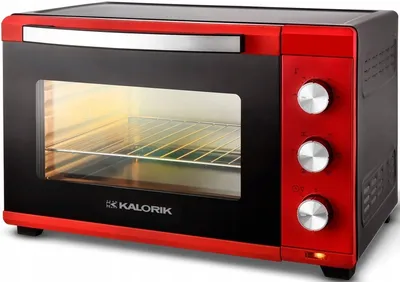 Produktbild von Minibackofen OT2034 38l rot ROTIERENDER BRATENGRILL UMLUFT 1600W