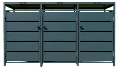 Image de Abri pour poubelles Fornorth Premium 207 x 82 x 121 cm