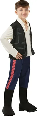 Produktbild von Star Wars Han Solo Kostüm für Kinder Basic Kindergröße: 128