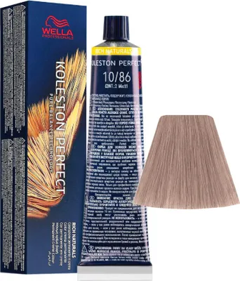 Produktbild von Wella Koleston Perfect ME+ Rich Natural, Grau, 10/86, Unisex, 60 ml, Alle Haare, Glanz