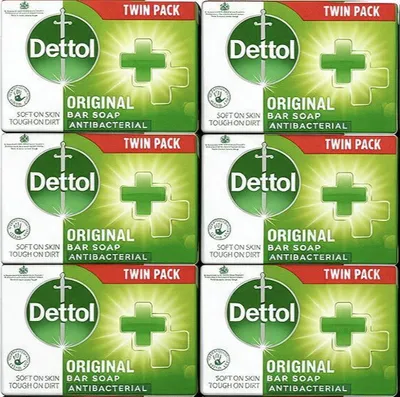 Produktbild von Dettol Antibacterial Hygiene-soap 6 x 100 g