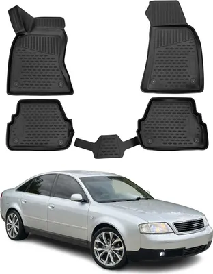 Image de 1997-2004 Audi A6 C5 Limo Avant Tapis TPE noir 4 pcs