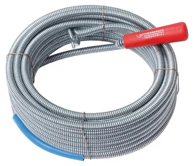 Obrázek produktu pro Hadice pro čištění odpadů - 10 m - průměr 9 mm - ocelová