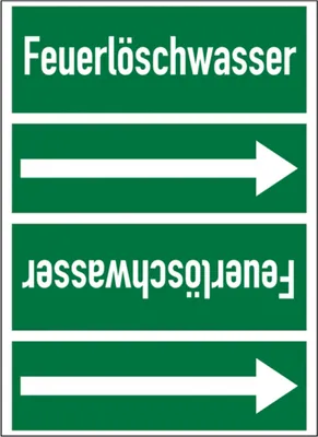 Produktbild von Dreifke® Rohrleitungsband, Feuerlöschwasser, Rolle = 33 m | Folie selbstklebe...
