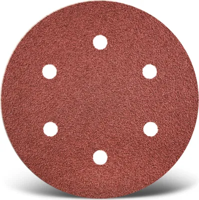 Produktbild von MENZER Red Klett-Schleifscheiben, 225 mm, 6-Loch, f. Trockenbauschleifer, Normalkorund (25 Stk.) K80