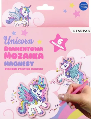 Immagine prodotto di Set creativo Diamante Unicorno Mosaico Starpak 547505