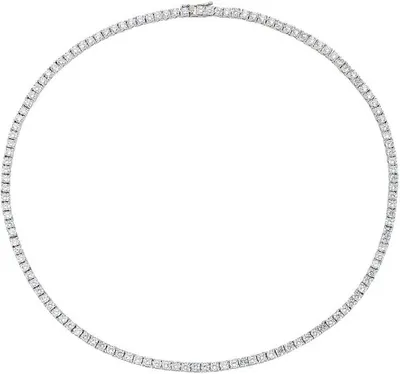 Produktbild von Halsketten Tennis Amen Silber Von 43 cm bis 49 cm Kollektion - frau
