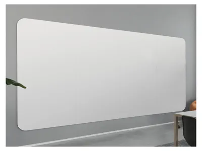 Produktbild von Magnetoplan Infinity Wall X, SET, R=140, Rand schwarz, 3920 x 1980 mm aus 4 Paneele 980 x 1980 mm