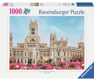 Productafbeelding van RAVENSBURGER Puzzel "Fontein van Cibeles", 1000 stukjes
