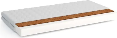 Obrázek produktu pro FURNLUX Bezpružinová matrace Kokosik White 80x180cm / Hlavní barva: bílá / Rozměry: 80 x 180 x 12 cm