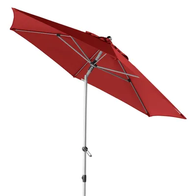 Produktbild von Doppler Expert Auto Tilt ø 280 cm Sonnenschirm 6 Farbvarianten Mittelmastschirm 428441 833 Bordeaux