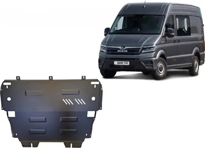 Image de Protection anti-encastrement en acier pour moteur MAN Tge