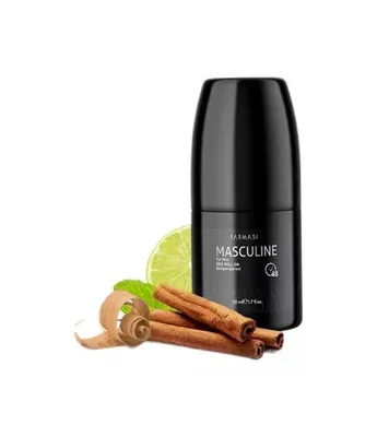 Produktbild von Masculine Anti-Perspirant Men’s Deo Roll-On 50 ml – Zuverlässiger Schutz & maskuline Frische den ganzen Tag I KBruShop