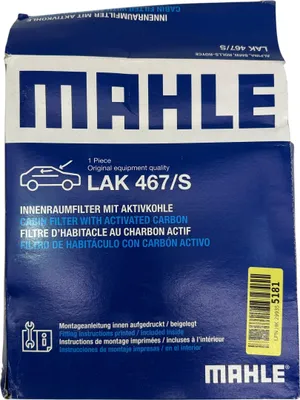 Obrázek produktu pro Kabinový filtr KNECHT LAK 467/S