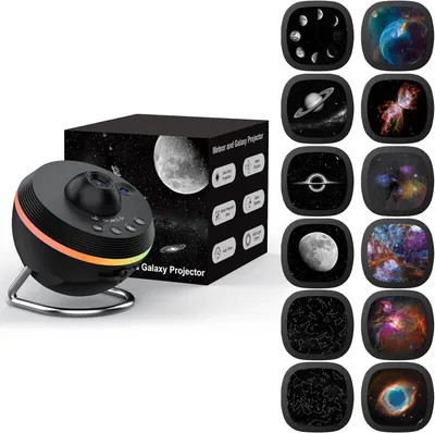 Obrázek produktu pro Projektor hvězd Galaxy noční lampička LED Ainael SKE-TKQ01 s efekty nebe