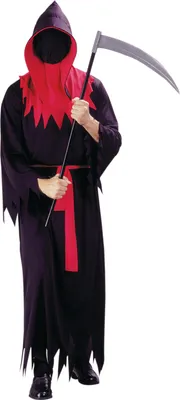 Produktbild von Horror Halloween Karnevall Kostüm Phantom Sensenmann Erwachsene, Größe:XXL