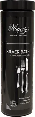 Immagine prodotto di Hagerty Silver Bath detergente professionale per posate in argento 580 ml