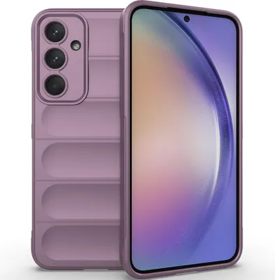 Image de Etui pour Samsung Galaxy A35 Soft TPU Silicone Shockproof Protective Case Purple