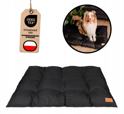 Produktbild von Mimiko Pets Hundebett XXL wasserabweisend 140x100cm schwarz